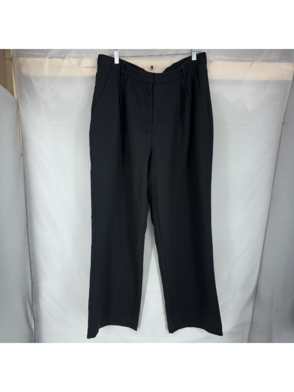 Abercrombie & Fitch Black Wide Leg Pants - Picture 2 of 8